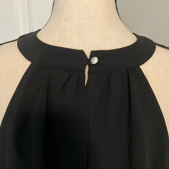 Paper Crane black dressy top - Picture 6 of 8